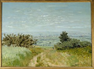 Blick von der Ebene nach Argenteuil, Hänge von Sannois 1872 von Claude Monet