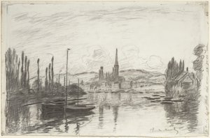 Blick auf Rouen, 1883