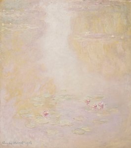 Seerosen, Giverny, 1908 von Claude Monet