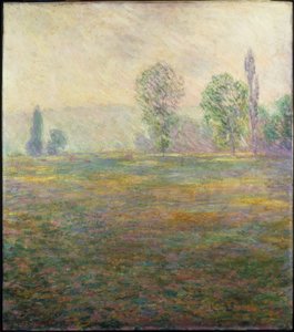 Wiese bei Giverny von Claude Monet