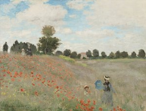 Mohnfeld von Claude Monet