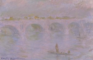 Waterloo-Brücke, London von Claude Monet