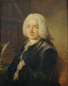 Porträt von Charles-Jean-François Hénault, 1685-1770, ca. 1730 von Claude Pougin de Saint Aubin