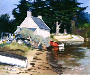 Das Haus von Adele, Morbihan von Claude Salez