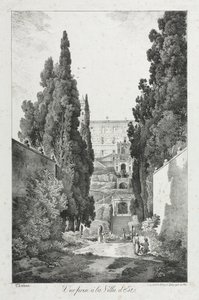 Ansicht der Villa d