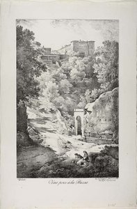 Blick von La Riccia von Claude Thienon