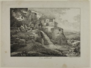 Blick auf Tivoli von Claude Thienon