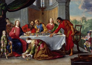 Christus im Haus des Simon des Pharisäers, um 1635