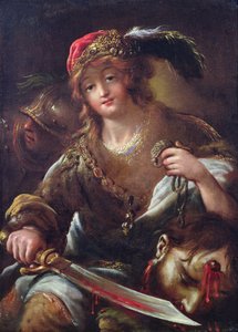 David mit dem Kopf von Goliath, ca. 1640