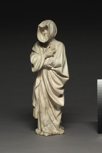 Zwei Trauernde vom Grab von Philipp dem Kühnen, Herzog von Burgund, 1404-10