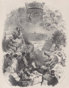Titelseite für Les Artistes Anciens & Modernes, Bd. IX, ca. 1848-62 von Célestin Nanteuil