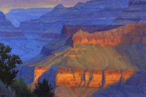 Grand Canyon Glühen