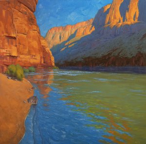 Grand Canyon Flussglühen