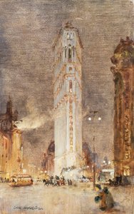 Das Flatiron-Gebäude, New York von Colin Campbell Cooper