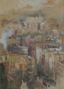 Ansicht von New York City, ca. 1910 von Colin Campbell Cooper