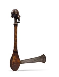Seltene Luba-Axt von Congolese School