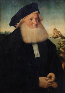 Porträt eines bärtigen Herrn