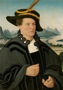 Porträt von Fridrich Rorbach, 1532 von Conrad Faber von Creuznach