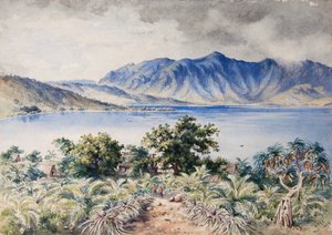 Naiviri-Bucht, Nananu, Fidschi 1876 von Constance Frederica Gordon Cumming