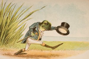 Ein Frosch wollte freit gehen, aus 