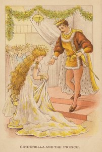 Aschenputtel (Farblithographie)