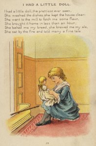 Kinderreim: Ich hatte eine kleine Puppe von Constance Haslewood