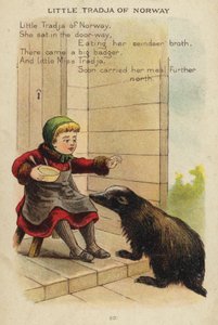 Kinderreim: Kleiner Tradja aus Norwegen von Constance Haslewood