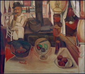 Die Frittenbude von Constant Permeke