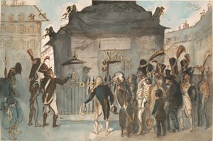 Alte Soldaten des Kaiserreichs von Constantin Guys