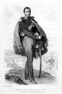 Joseph Antoni Poniatowski 1763-1813, polnischer Prinz und Marschall von Frankreich, 1839