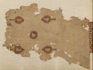 Fragment (Tunika) von Coptic