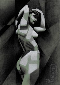 Geometrische Aktfigur