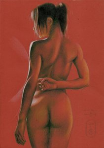 Nackte Weibliche Figur von Corné Akkers