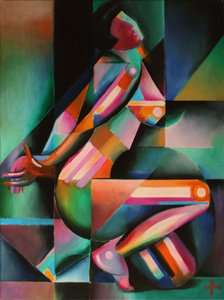 Lebendiger geometrischer Tanz von Corné Akkers