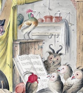 Vogelkonzert (Gravur)