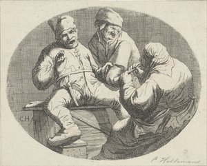 Fröhliche Bauerngesellschaft