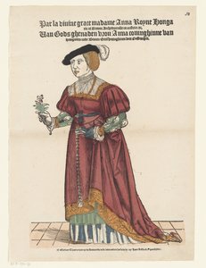 Porträt von Anna von Österreich