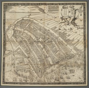 Die berühmte Handelsstadt Amsterdam