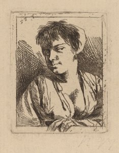 Büste einer jungen Frau von Cornelis Pietersz Bega