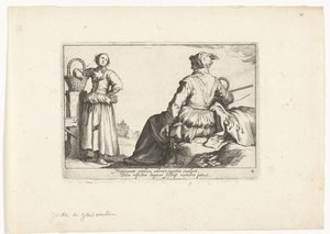 Zwei Bäuerinnen von Cornelis Bloemaert (II)