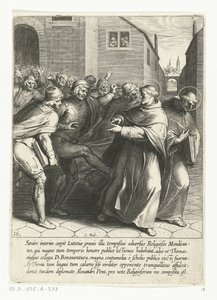 Thomas und der heilige Bonaventura werden aus der Universität vertrieben