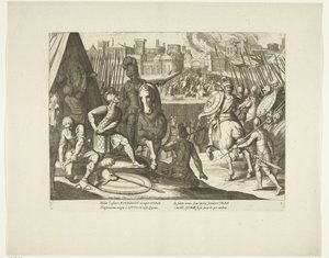 Eroberung von Rom, 1527, Nr. 2 von Cornelis Boel