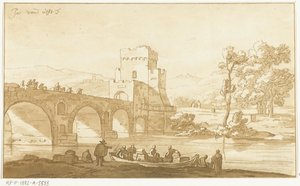 Ponte Molle bei Rom
