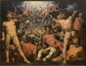 Der Fall der Titanen, ca. 1590