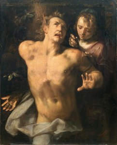 Die Häutung des Marsyas von Cornelis Cornelisz. Haarlem van