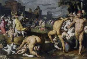 Der Bethlehemitische Kindermord von Cornelis Cornelisz. van Haarlem