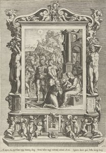 Anbetung der Könige von Cornelis Cort