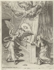 Verkündigung von Cornelis Cort