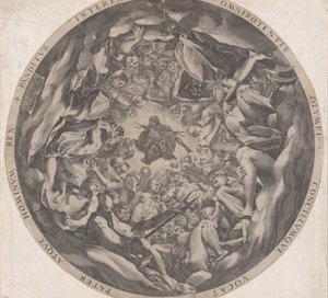 Versammlung der Götter auf dem Olymp, 1565