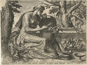 Der Geschmack (Gustus) von Cornelis Cort